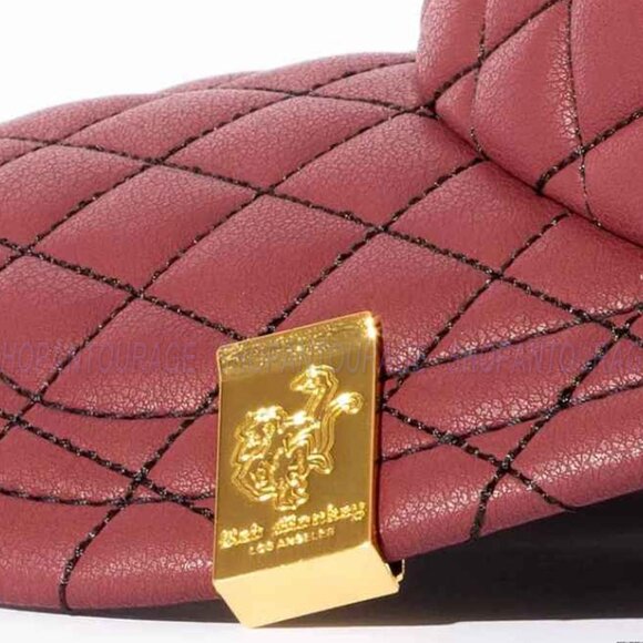 Red Monkey Luxe Burgundy RM1461 New Limited Edition Unisex Trucker Hat Cap - Picture 8 of 8